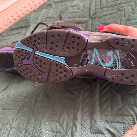 Jordan aqua 8’s 2011 edition is perfect condition - Picture 13 of 16